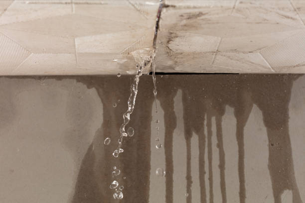 Professional Burst Pipe Cleanup technician working in Woolwich, ME